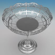 Antique Sterling Silver Tazza - Mappin & Webb, hallmarked in 1911 Sheffield - George V - Thumbnail 2