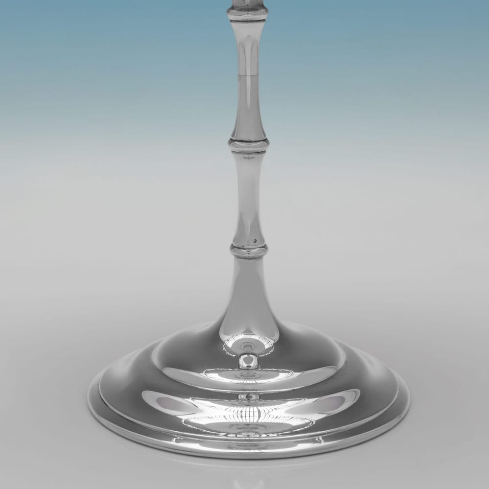 Antique Sterling Silver Tazza - Mappin & Webb, hallmarked in 1911 Sheffield - George V - Image 4