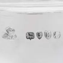 Antique Sterling Silver Tea Caddy - C. F. Hancock & Co., hallmarked in 1885 London - Victorian - Thumbnail 4