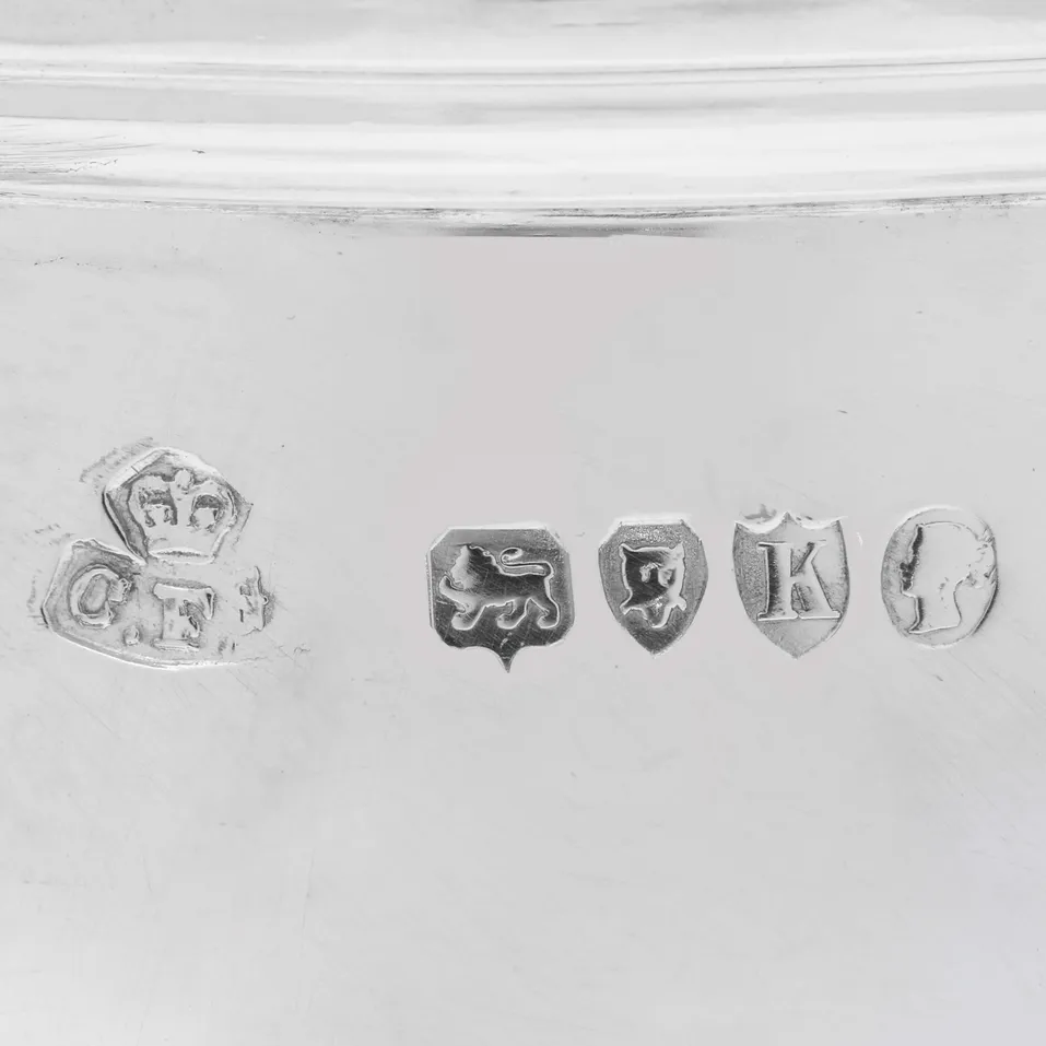 Antique Sterling Silver Tea Caddy - C. F. Hancock & Co., hallmarked in 1885 London - Victorian - Image 4