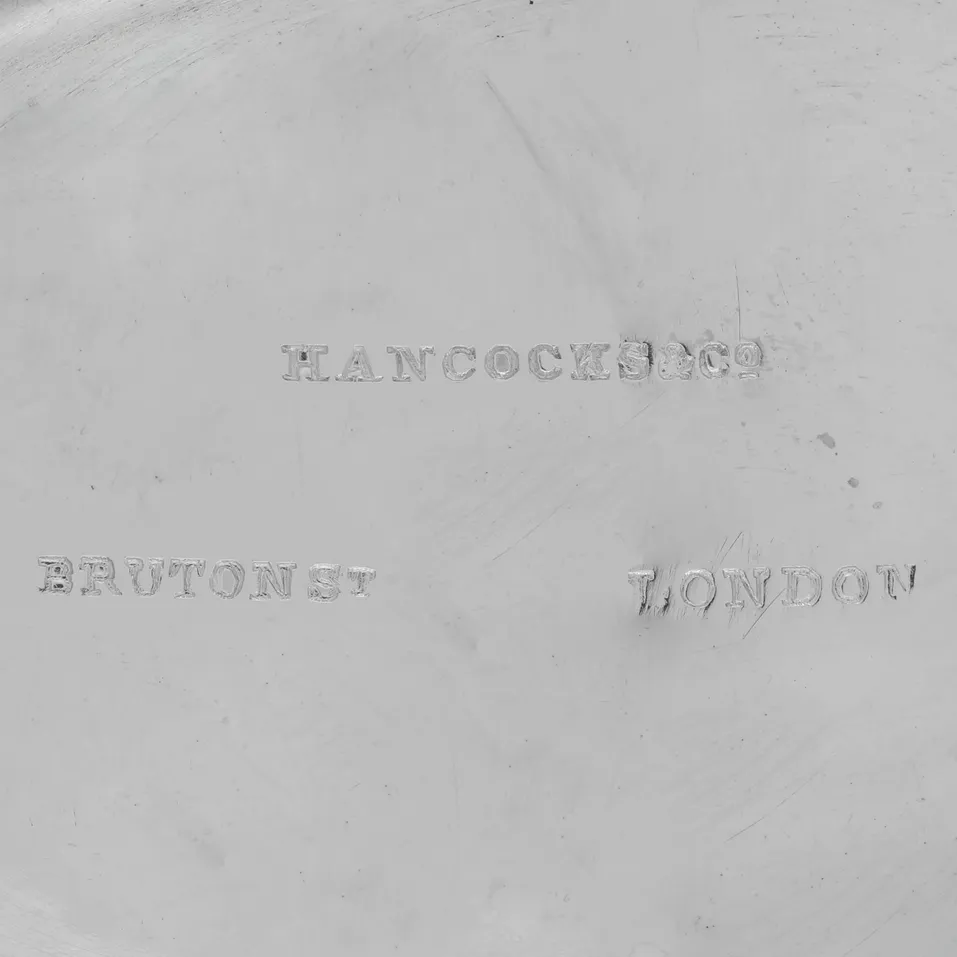 Antique Sterling Silver Tea Caddy - C. F. Hancock & Co., hallmarked in 1885 London - Victorian - Image 5