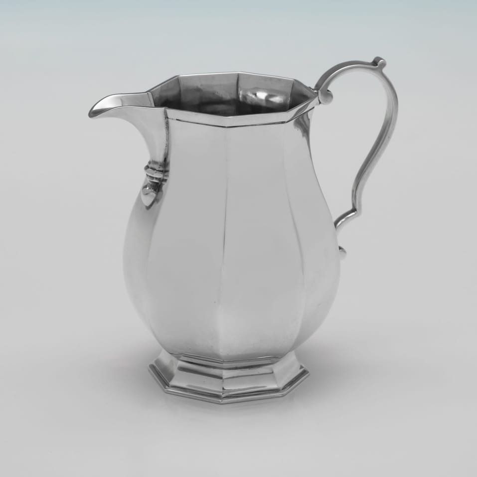 Sterling Silver Tea Set - hallmarked in 1971 Birmingham - Elizabeth II - Image 5