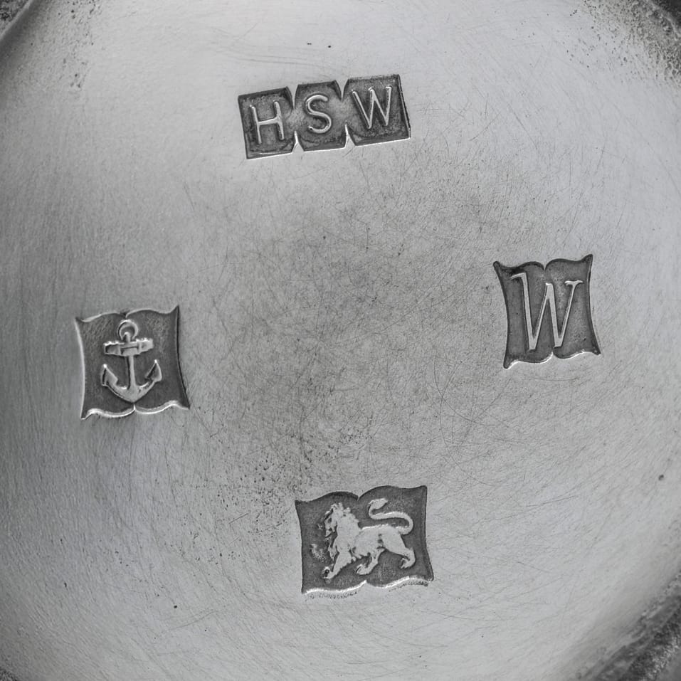 Sterling Silver Tea Set - hallmarked in 1971 Birmingham - Elizabeth II - Image 7