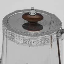 Antique Sterling Silver 5 Piece Tea Set - Mappin & Webb, hallmarked in 1915 Sheffield - George V - Thumbnail 8