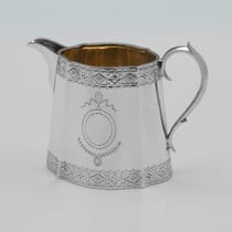 Antique Sterling Silver 5 Piece Tea Set - Mappin & Webb, hallmarked in 1915 Sheffield - George V - Thumbnail 13