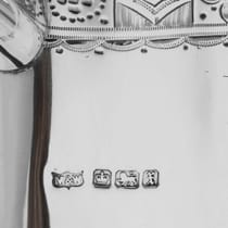 Antique Sterling Silver 5 Piece Tea Set - Mappin & Webb, hallmarked in 1915 Sheffield - George V - Thumbnail 14