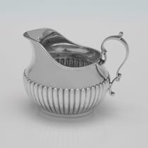 Antique Sterling Silver 4 Piece 'Queen Anne' Design Tea Set - Martin, Hall & Co., hallmarked in 1893 Sheffield - Victorian - Thumbnail 8