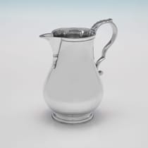 Antique Sterling Silver Tea Set - Charles Stuart Harris, hallmarked in 1923 London - George V - Thumbnail 6