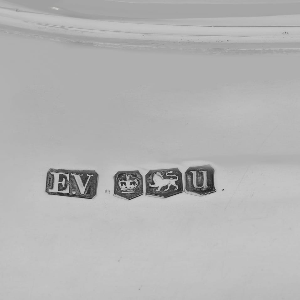 Sterling Silver Four piece tea and coffee service - Viner's Ltd., hallmarked in 1936 Sheffield - Edward VIII - Image 9