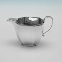 Sterling Silver Tea Set - hallmarked in 1930 London - George V - Thumbnail 6