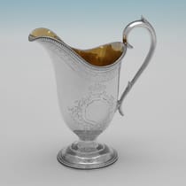 Antique Sterling Silver Tea Set - Walter & John Barnard, hallmarked in 1887 London - Victorian - Thumbnail 5