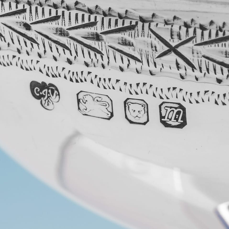 Sterling Silver Tea Set - C. J. Vander, hallmarked in 1967 London - Elizabeth II - Image 9