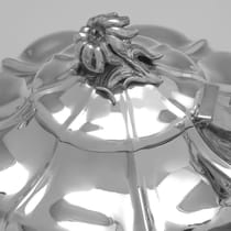 Antique Sterling Silver Tea Set - Edward Barton, hallmarked in 1831 London - William IV - Thumbnail 4