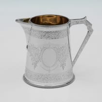 Antique Sterling Silver Tea Set - Elkington, hallmarked in 1875 Birmingham - Victorian - Thumbnail 7