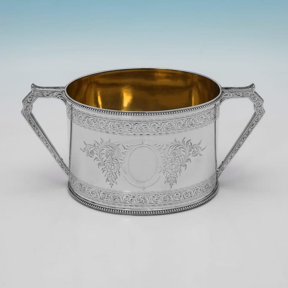 Antique Sterling Silver Tea Set - Elkington, hallmarked in 1875 Birmingham - Victorian - Image 8