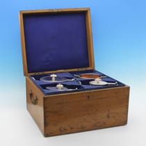 Antique Sterling Silver Tea Set - Elkington, hallmarked in 1875 Birmingham - Victorian - Thumbnail 10
