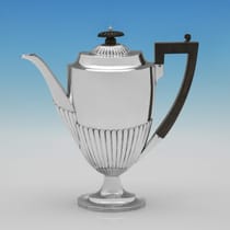 Antique Sterling Silver Tea Set - Mappin And Webb, hallmarked in 1911 Sheffield - George V - Thumbnail 4