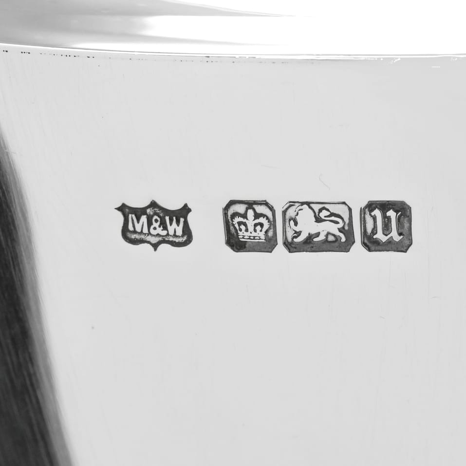 Antique Sterling Silver Tea Set - Mappin And Webb, hallmarked in 1911 Sheffield - George V - Image 7