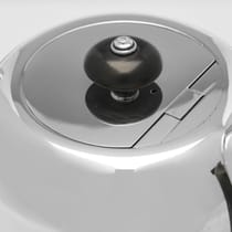Antique Sterling Silver Teapot - S. W. Smith & Co., hallmarked in 1924 Birmingham - George V - Thumbnail 4