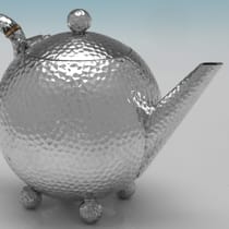 Antique Sterling Silver Teapot - James Dixon & Sons, hallmarked in 1891 Sheffield - Victorian - Thumbnail 3