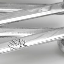 Antique Sterling Silver Extendable Toast Rack - Roberts, Cadman & Co., hallmarked in 1807 Sheffield - George III - Thumbnail 5