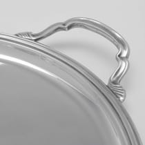 Sterling Silver Tray - Goldsmiths & Silversmiths Co., hallmarked in 1936 London - Edward VIII - Thumbnail 3