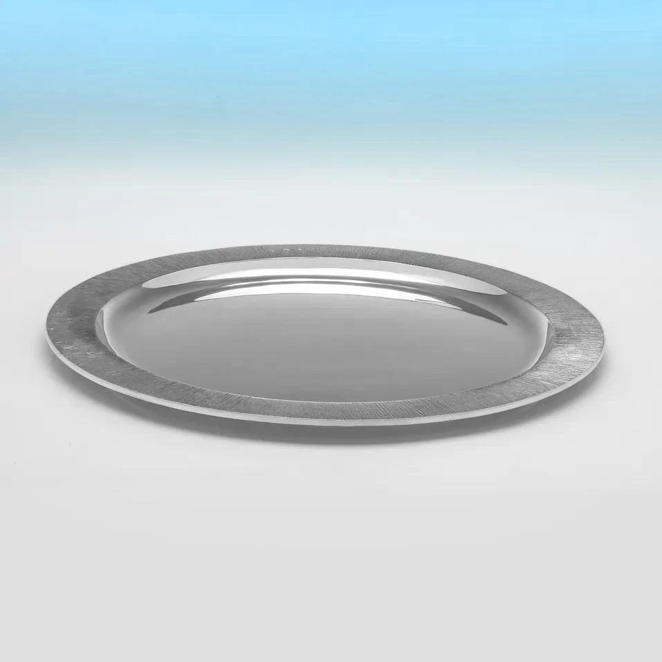 Sterling Silver Tray - Christopher Lawrence, hallmarked in 1972 London - Elizabeth II - Image 2