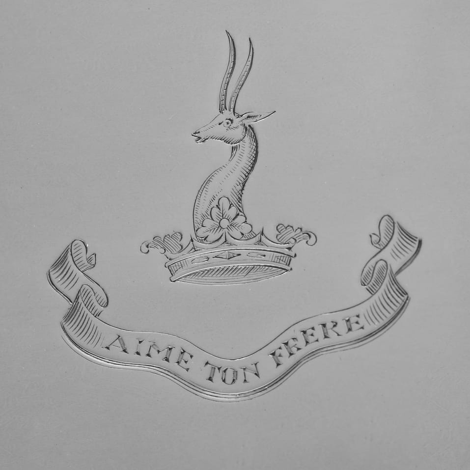 Antique Sterling Silver Bar Tray - Walker & Hall, hallmarked in 1920 Sheffield - George V - Image 5