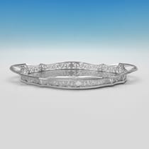 Antique Sterling Silver Tray - Charles Stuart Harris, hallmarked in 1907 London - Edwardian - Thumbnail 3