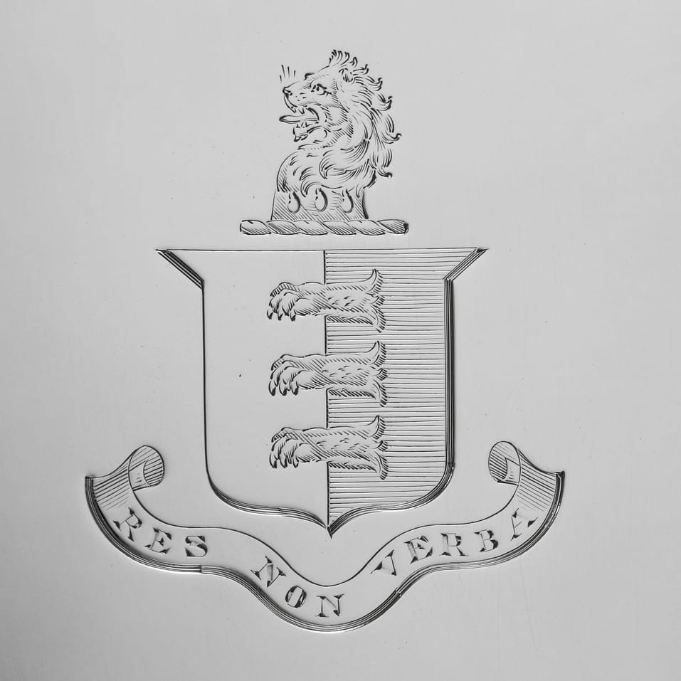 Antique Sterling Silver Tray - Charles Stuart Harris, hallmarked in 1907 London - Edwardian - Image 6