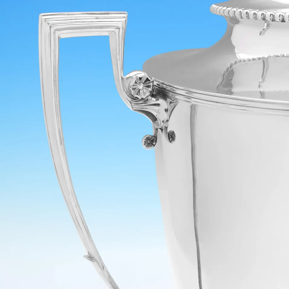 Antique Sterling Silver Trophy - Alexander Clark, hallmarked in 1898 Sheffield - Victorian - Image 4