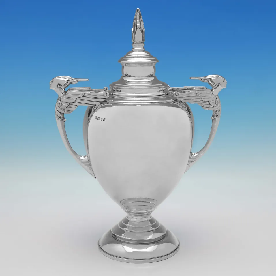 Sterling Silver Trophy - William Bruford & Son, hallmarked in 1931 London - George V