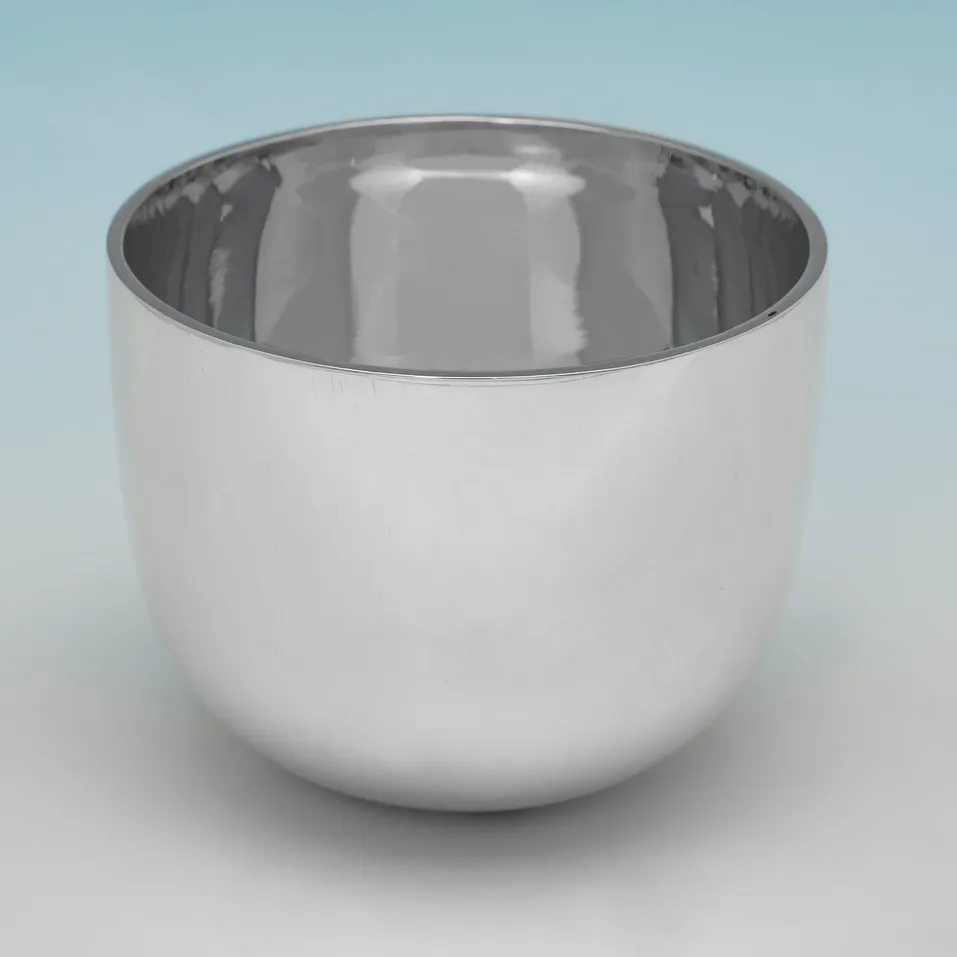 Sterling Silver Tumbler Cup - Richard Comyns, hallmarked in 1968 London - Elizabeth II - Image 2