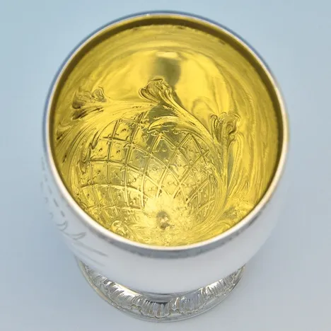 Antique Sterling Silver Art Nouveau Vase - Elkington & Co., hallmarked in 1889 Birmingham - Victorian - Image 3