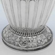 Antique Sterling Silver Etruscan Style Vase - Stephen Smith, hallmarked in 1880 London - Victorian - Thumbnail 5