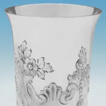 Antique Sterling Silver Pair of Vases - Charles Stuart Harris, hallmarked in 1897 London - Victorian - Thumbnail 4