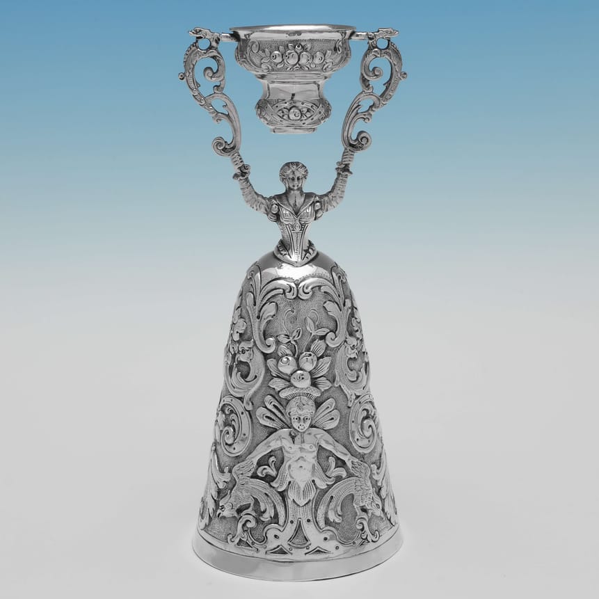 Sterling Silver Wager Cup - I. Freeman & Sons Hallmarked In 1962 London - Elizabeth II - Image 1