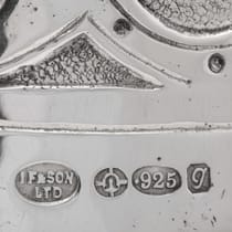 Sterling Silver Wager Cup - I. Freeman & Sons, hallmarked in 1962 London - Elizabeth II - Thumbnail 5