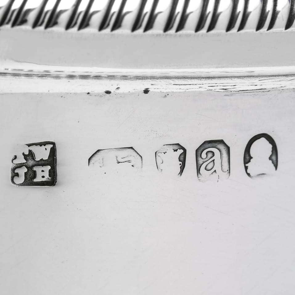 Antique Sterling Silver Water Jug - Thomas Wallis II & Jonathan Hayne, hallmarked in 1816 London - Regency - Image 7