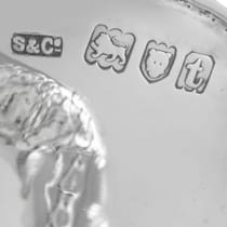 Antique Sterling Silver Water jug - Skinner & Co., hallmarked in 1914 London - George V - Thumbnail 7