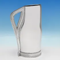 Antique Sterling Silver 'Blackjack' Water Jug - F. B. Thomas & Co., hallmarked in 1876 London - Victorian - Thumbnail 2