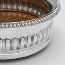 Antique Sterling Silver Pair of Wine Coasters - John & Thomas Settle, hallmarked in 1818 Sheffield - George III - Thumbnail 4