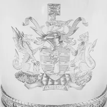 Sterling Silver Pair of Wine Coolers - I. Franks, hallmarked in 1995 London - Elizabeth II - Thumbnail 3