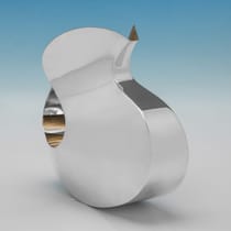 Sterling Silver 'Ying Yang' Carafe - hallmarked in 2015 London - Elizabeth II - Thumbnail 4