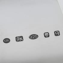 Sterling Silver 'Ying Yang' Carafe - hallmarked in 2015 London - Elizabeth II - Thumbnail 6